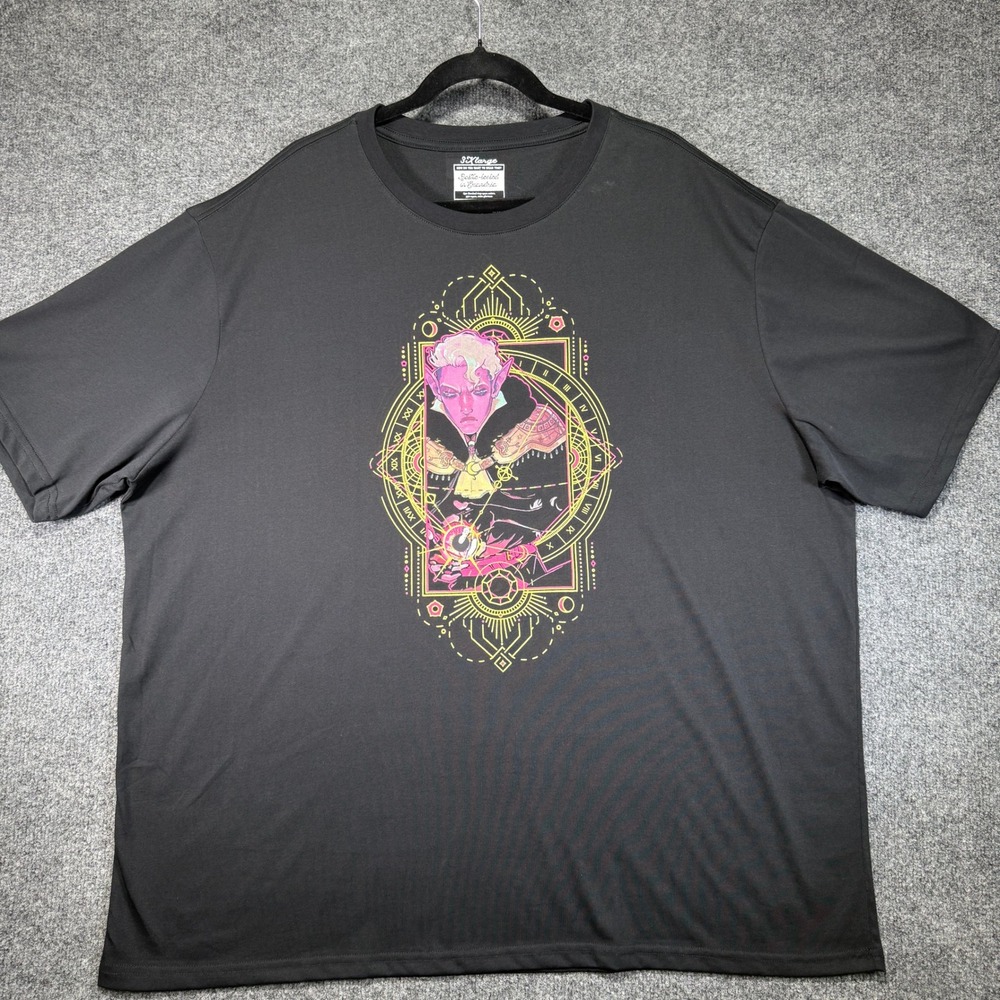 Critical Role Essek Thelyss T-Shirt Mens 3XL Black Dungeons & Dragons Twitch
